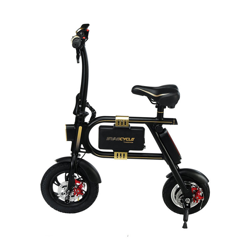 SWAGTRON SwagCycle Folding Electric Bicycle – Transporter Scooters